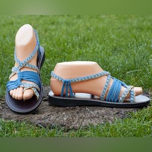Woven Flat Sandals